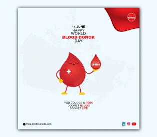 Blood Donor Day Poster Design Donate Blood Save Lives Artwork by Abdul Hai (2)